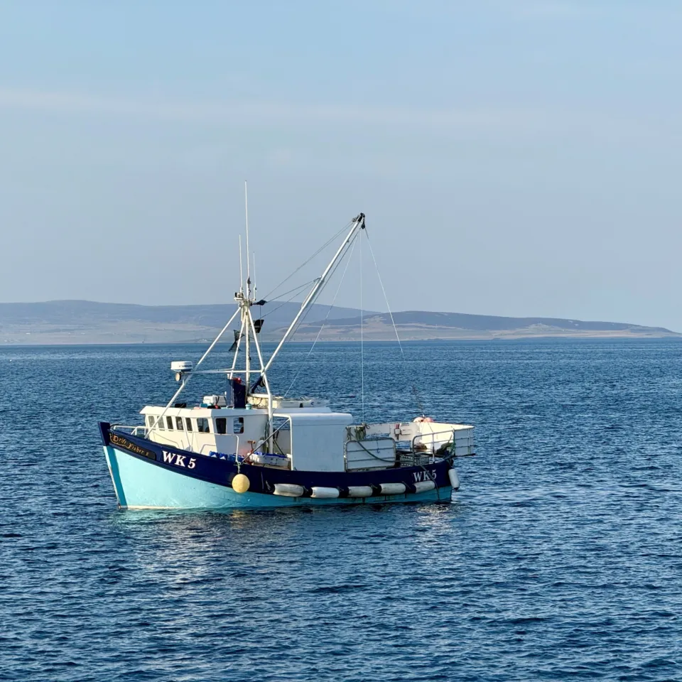 Drift Fisher II coming into Kirkwall